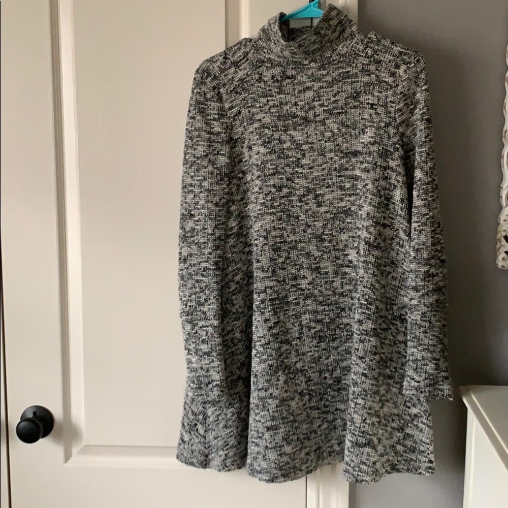 Long sleeve sweater dress